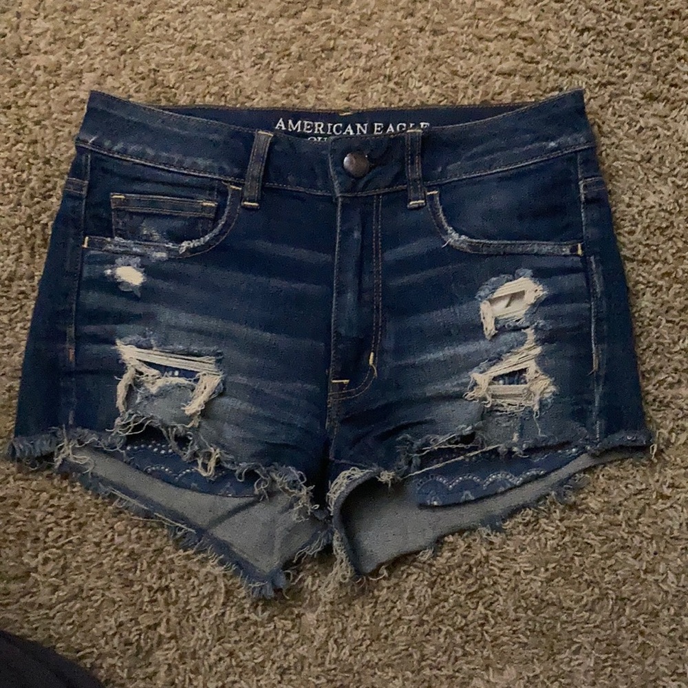 American Eagle high rise shorts